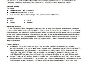 Brain Based Lesson Plan Template Lesson Plans for Primary School Music Rap My Name Free