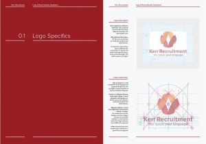 Brand Guidelines Template Pdf 14 16 Page Logo Brand Identity Guidelines Template for