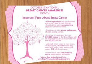 Breast Cancer Awareness Flyer Template Free Breast Cancer Awareness Flyer Editable Template