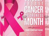 Breast Cancer Awareness Flyer Template Free Breast Cancer Awareness Month Community A5 Flyer