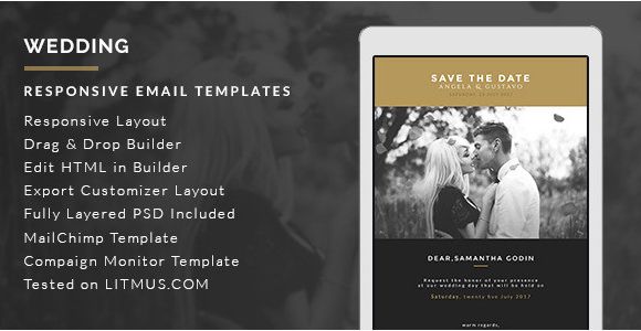 Bridesmaid Email Template Wedding Invitation Card Email Template Builder Access by