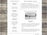 Bridesmaid Newsletter Template Bridesmaid Newsletter Template for Word Diy Printable 7
