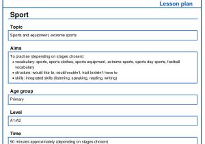 British Council Lesson Plan Template 40 Lesson Plan Samples Free Premium Templates