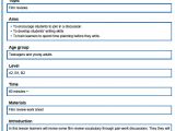 British Council Lesson Plan Template Tkt Blog Lesson Plan Example From the British Council