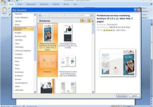 Brochure Templates Free Download for Word 2007 Microsoft Word 2007 Brochure Template Csoforum Info