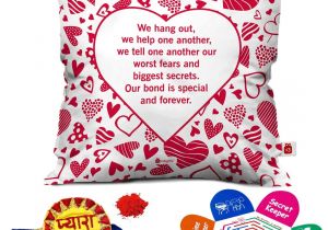 Brother and Sister In Law Anniversary Card Indigifts Rakhi for Brother Pyara Bhaiya with Roli