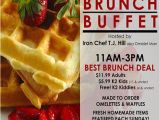 Brunch Flyer Template Free Brunch Flyers Google Search Projects to Try
