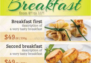 Brunch Flyer Template Free Light Breakfast Flyer Template by Kreatorr Graphicriver