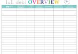 Budget Template to Pay Off Debt Budget Template to Pay Off Debt Budget Template Free