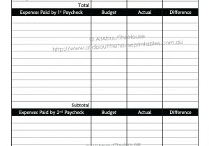 Budget Template to Pay Off Debt Budget Template to Pay Off Debt