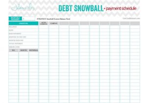 Budget Template to Pay Off Debt Debt Snowball Payment Schedule Beautiful and Perfect