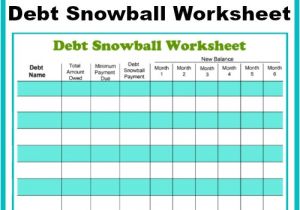 Budget Template to Pay Off Debt Free Printable Debt Snowball Worksheet Pay Down Your Debt