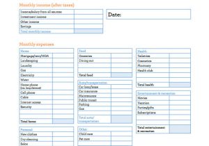 Budgeting Sheets Template Budget Spreadsheet Template