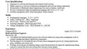 Build and Release Engineer Resume Build and Release Engineer Resume Sample Livecareer