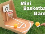 Build Basic Diy Card Box How to Make Amazing Diy Basketball Game at Home Out Of