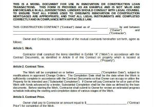Builders Contract Template Construction Contract Template 14 Word Pdf Apple
