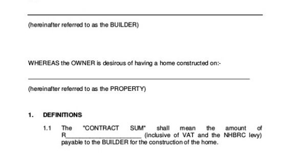 Building Contract Template Victoria Commercial Building Contract Template Nsw Templates