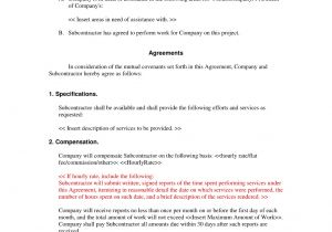 Building Contract Template Victoria Subcontractor Short form Contract Contractor and