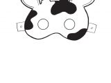 Bull Mask Template 8 Best Images Of Free Printable Cow Mask Printable Cow
