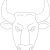Bull Mask Template Bull Mask Printable Coloring Page for Kids