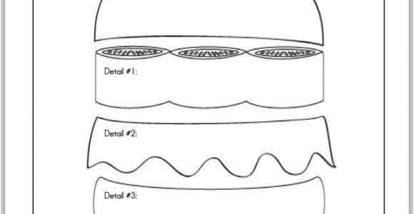 Burger Writing Template 18 Best Images Of Hamburger Paragraph Worksheet
