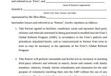Business Agreement Contract Template 13 Business Agreement Templates Word Pdf Free