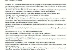 Business Analyst Email Templates Business Analyst Resume Sample and Tips