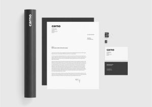 Business Card and Letterhead Mockup Black and White Stationery Mockup Mockup World Hq