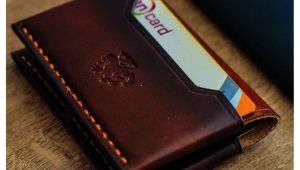 Business Card Holder for Men Leather Card Holder Business Card Case Mens Leather Wallet