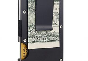 Business Card Holder for Men Minimalist Credit Card Wallet Front Pocket Slim Business