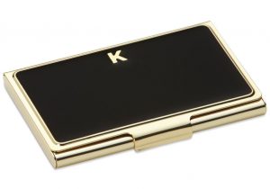 Business Card Holder Kate Spade Kate Spade New York One In A Million Initial Business Card