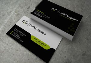 Business Card Printing Near Me Bold Masculine Pharmacy Business Card Design for A Company