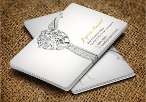 Business Card Printing Near Me Serious Conservative Jewelry Store Business Card Design