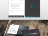 Business Card Qr Code App Logo Business Card and Letter Paper for A Freel A Logo