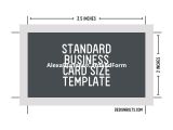Business Card Template for Printer Vista Print Business Card Template Business Card Template