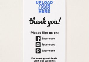 Business Card Template with social Media Icons Customer Appreciation social Media Icons Business Card