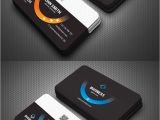 Business Card Usb Flash Drive Business Card Template Design Semi Circle Design