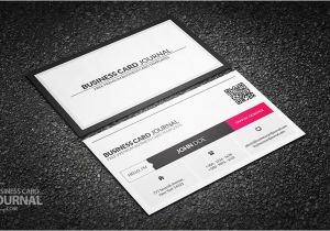 Business Card with Qr Code Template 75 Free Business Card Templates that are Stunning Beautiful