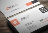Business Card with Qr Code Template Free Business Card Templates Cardzest