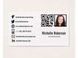 Business Card with social Media Visitenkarten Mit social Media Icons Bilder Kostenlos Drucken