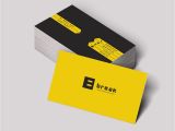 Business Card Yellow and Black Vector Visiting Card Civil Engineer On Behance Visiting Card