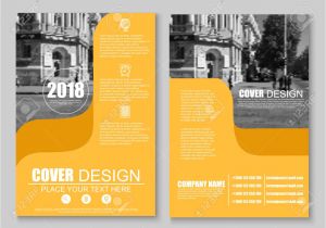 Business Card Yellow and Black Vector Yellow and Black Flyer Corporate Cover Annual Report Vector