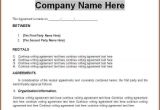 Business Contract Agreement Template Agreement Between Two Companies for Services Basic