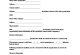 Business Contract Template Free Sample Business Contract Template