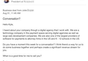 Business Development Email Template the Best Cold Email I Ever Received and How to Steal His
