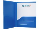 Business Folders with Business Card Slot Stemsfx Heavy Duty Plastic 2 Pocket Folder Pack Of 12