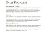 Business for Sale Proposal Template 20 Sample Sales Proposal Templates Pdf Word Psd
