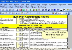 Business Plan Excel Template Free Excel Business Plan Template Adktrigirl Com