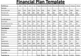 Business Plan Financial Template 8 Financial Plan Templates Excel Excel Templates