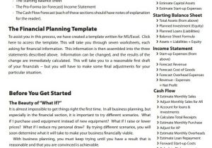 Business Plan Financial Template Financial Business Plan Templates 8 Free Premium Word